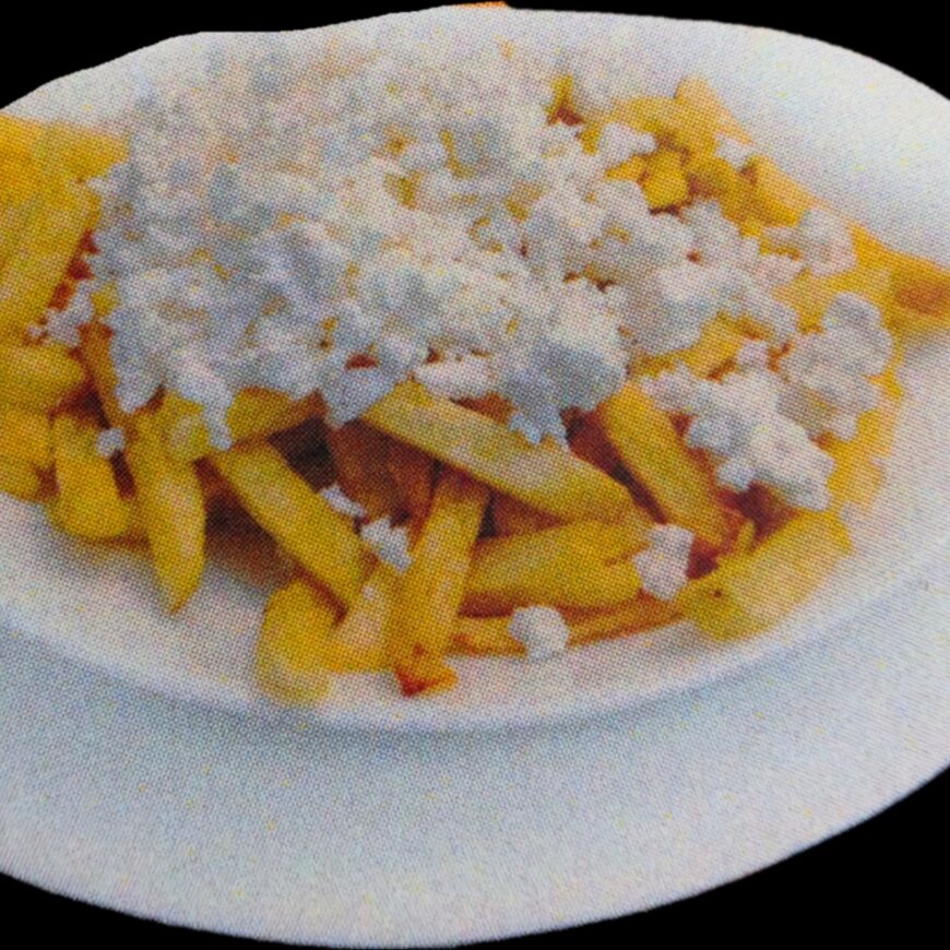 French fries with cheese
